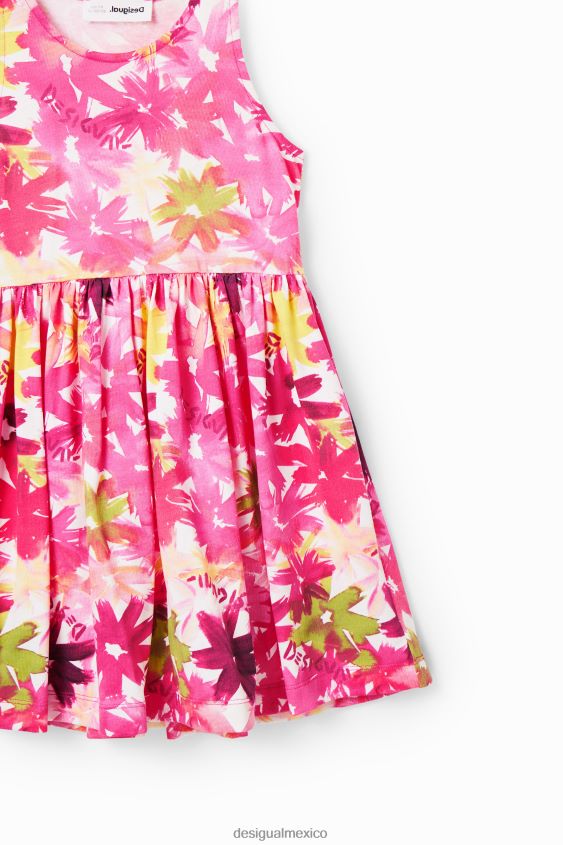 Desigual chica vestido corto floral acuarela VZ26R01874 ropa