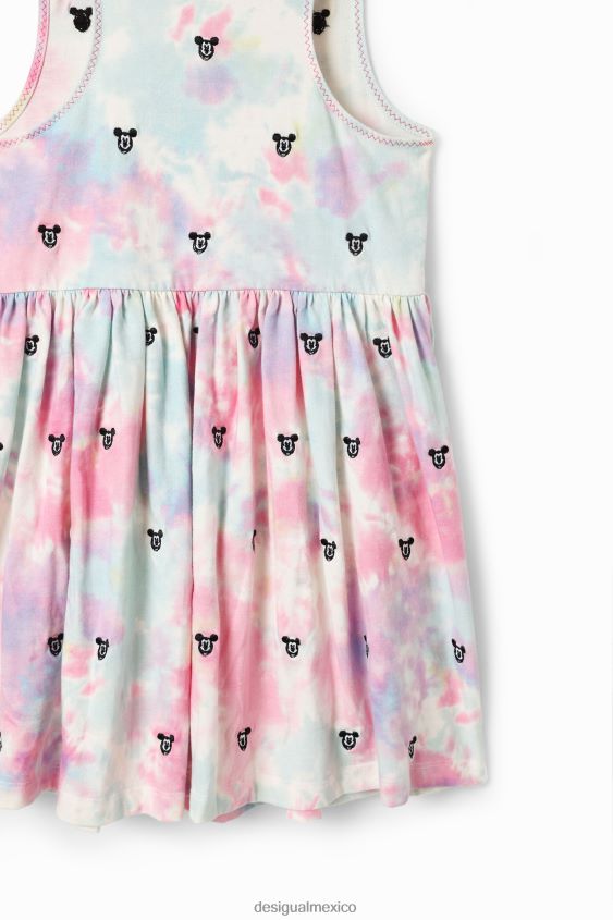Desigual chica vestido de acuarela de mickey mouse de disney VZ26R01816 ropa