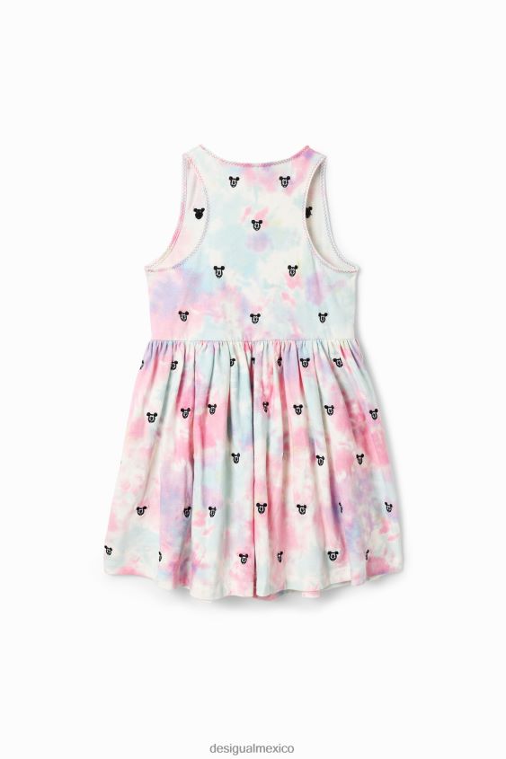 Desigual chica vestido de acuarela de mickey mouse de disney VZ26R01816 ropa
