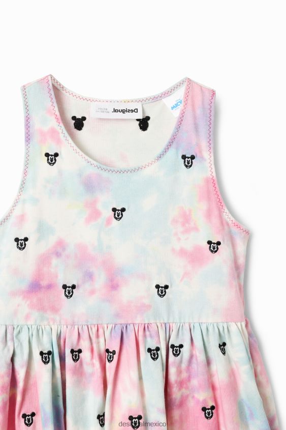 Desigual chica vestido de acuarela de mickey mouse de disney VZ26R01816 ropa