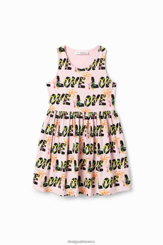 Desigual chica vestido de amor sin mangas VZ26R01789 ropa