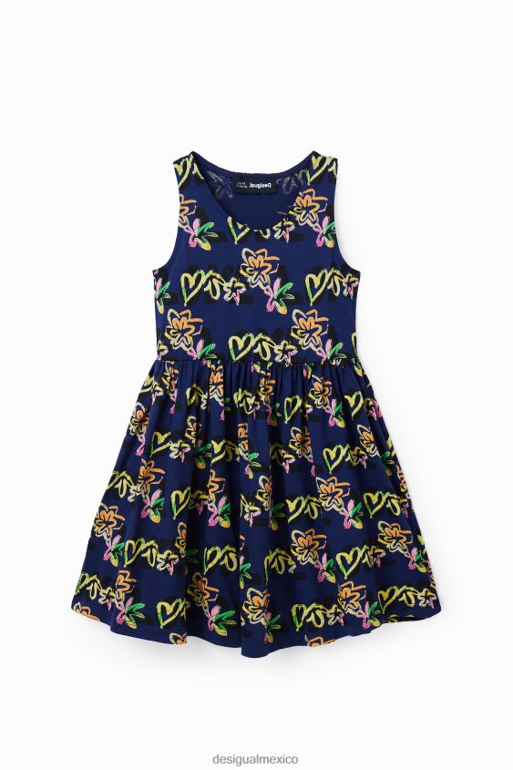 Desigual chica vestido de amor sin mangas VZ26R01818 ropa