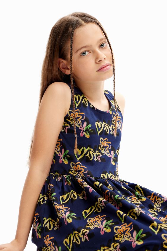 Desigual chica vestido de amor sin mangas VZ26R01818 ropa