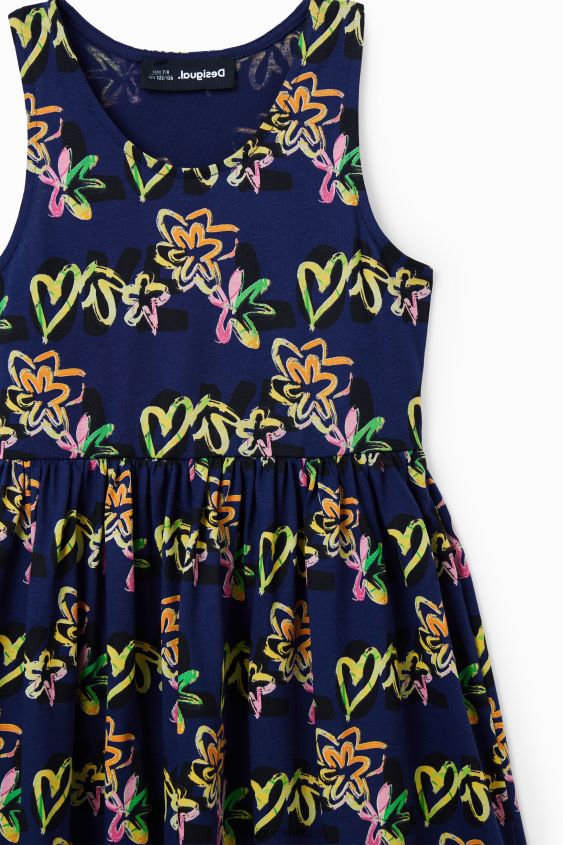 Desigual chica vestido de amor sin mangas VZ26R01818 ropa