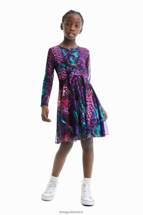 Desigual chica vestido de fantasía de tul VZ26R01751 ropa