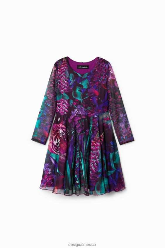 Desigual chica vestido de fantasía de tul VZ26R01751 ropa