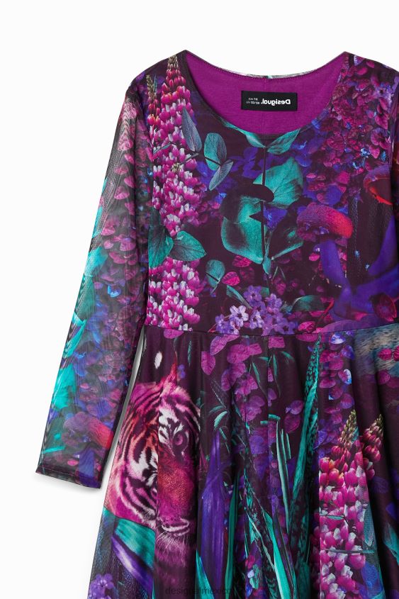 Desigual chica vestido de fantasía de tul VZ26R01751 ropa
