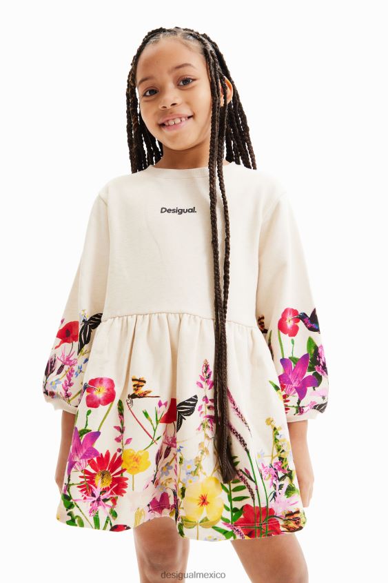 Desigual chica vestido de flores VZ26R01713 ropa