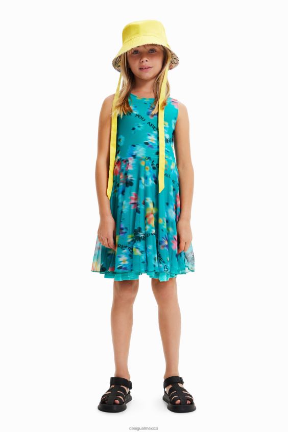 Desigual chica vestido desenfocado sin mangas VZ26R01791 ropa