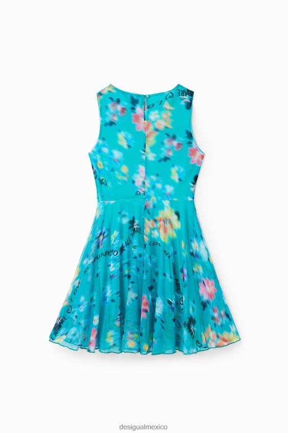 Desigual chica vestido desenfocado sin mangas VZ26R01791 ropa