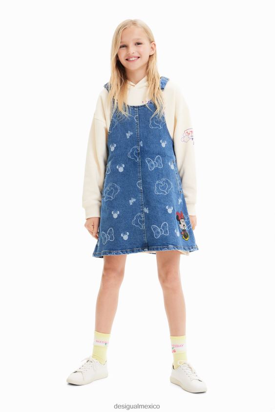 Desigual chica vestido estilo pichi vaquero de minnie mouse VZ26R01715 ropa