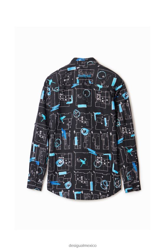 Desigual hombres camisa VZ26R01658 ropa