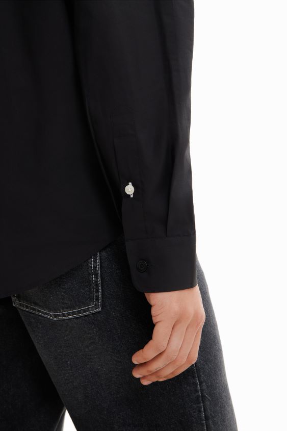 Desigual hombres camisa básica con detalles en contraste VZ26R01606 ropa