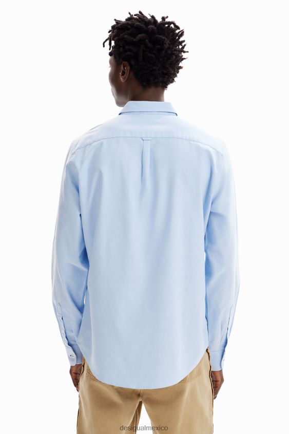 Desigual hombres camisa con costuras lisas VZ26R01597 ropa