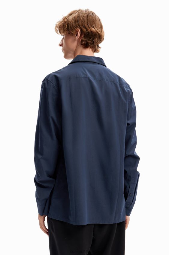 Desigual hombres camisa estilo pijama VZ26R01601 ropa
