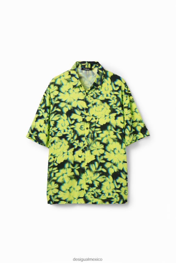 Desigual hombres camisa floral resort VZ26R01692 ropa