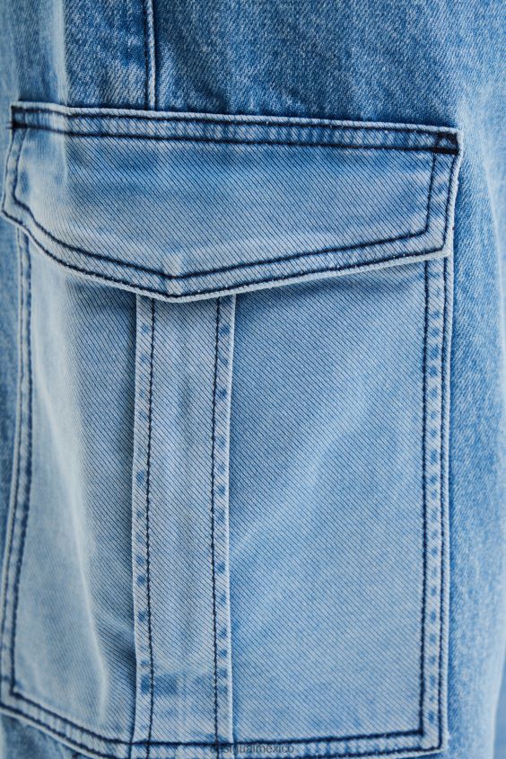 Desigual hombres pantalones cargo híbridos VZ26R01534 ropa