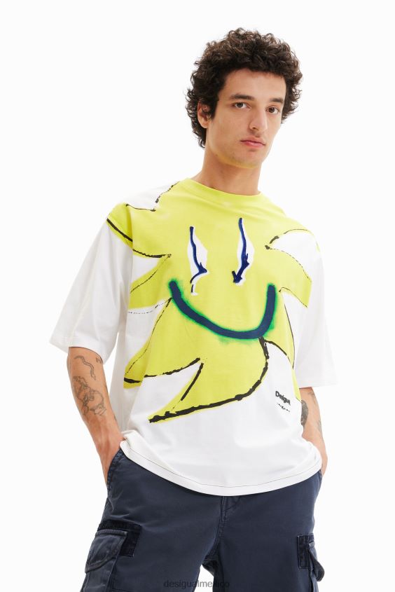 Desigual hombres camiseta arty sol VZ26R01635 ropa