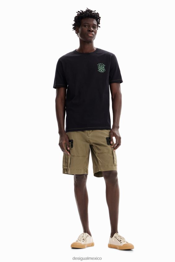 Desigual hombres camiseta de los amantes del verano VZ26R01667 ropa