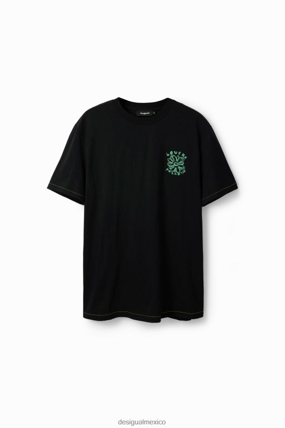 Desigual hombres camiseta de los amantes del verano VZ26R01667 ropa