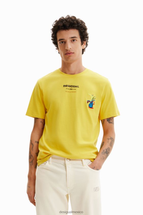 Desigual hombres camiseta de manga corta no es lo mismo VZ26R01572 ropa