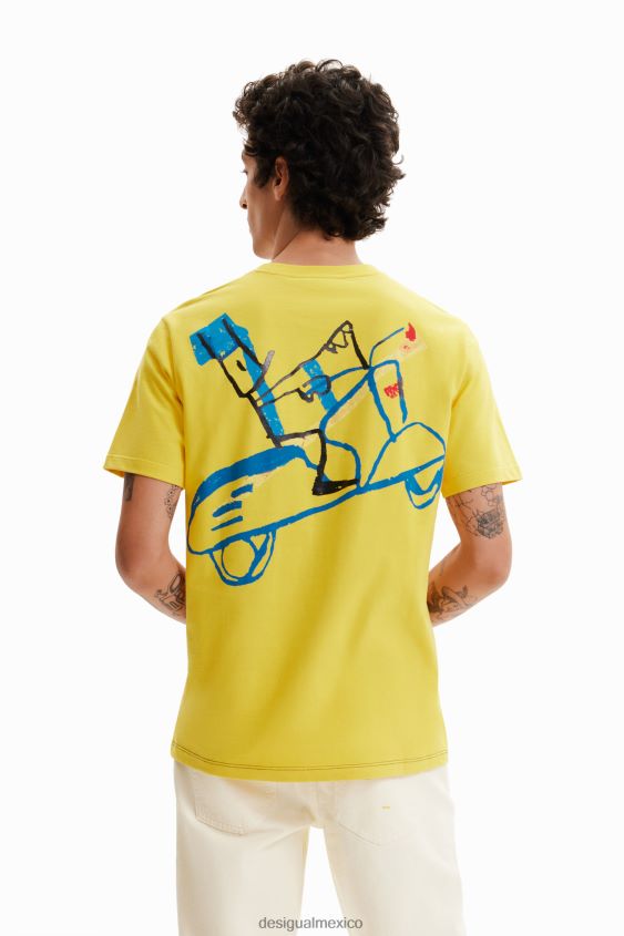 Desigual hombres camiseta de manga corta no es lo mismo VZ26R01572 ropa