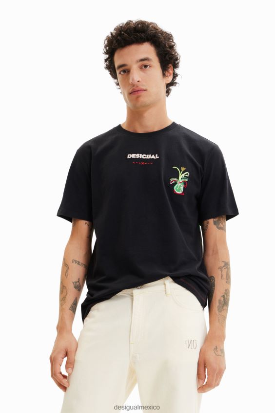 Desigual hombres camiseta de manga corta no es lo mismo VZ26R01687 ropa