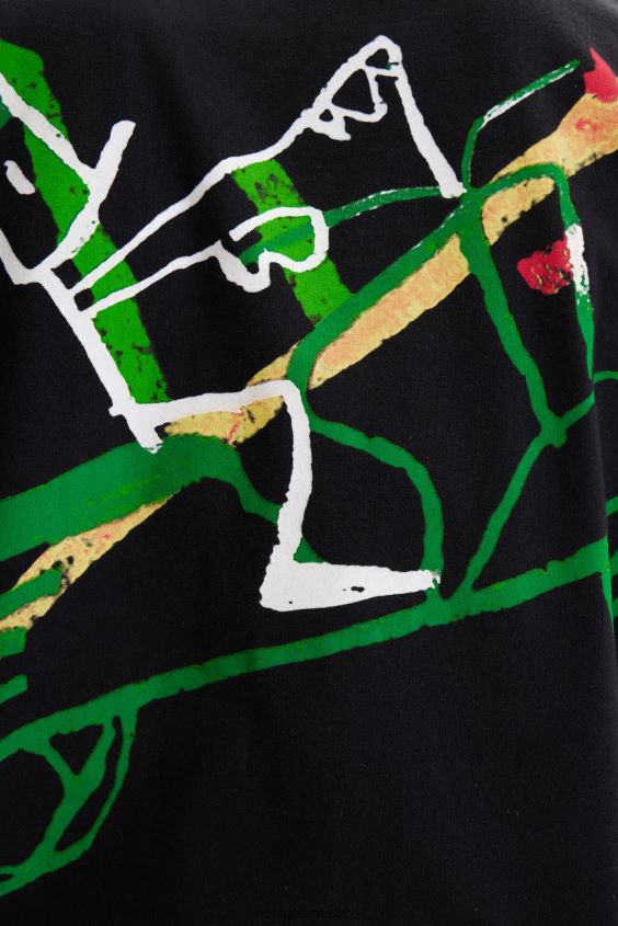 Desigual hombres camiseta de manga corta no es lo mismo VZ26R01687 ropa