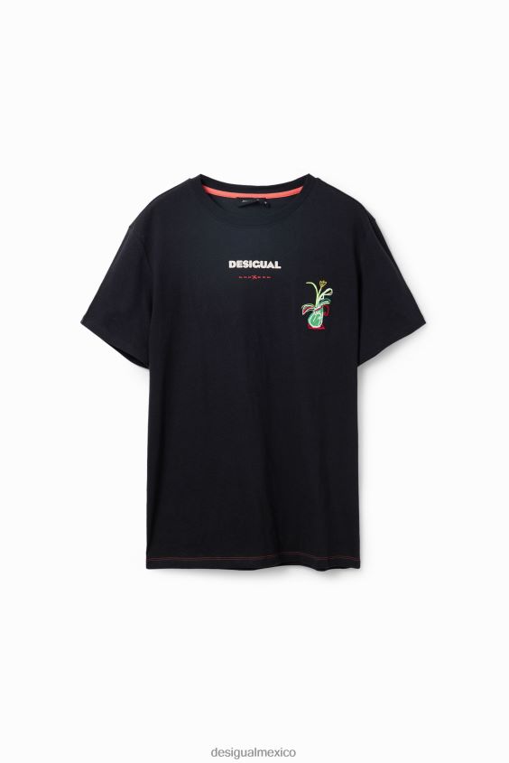 Desigual hombres camiseta de manga corta no es lo mismo VZ26R01687 ropa