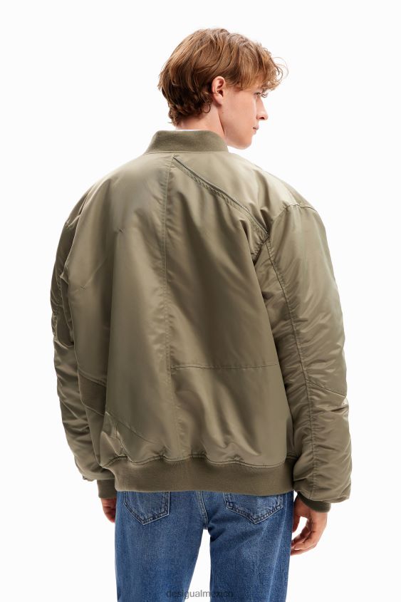 Desigual hombres chaqueta bomber reversible VZ26R01612 ropa