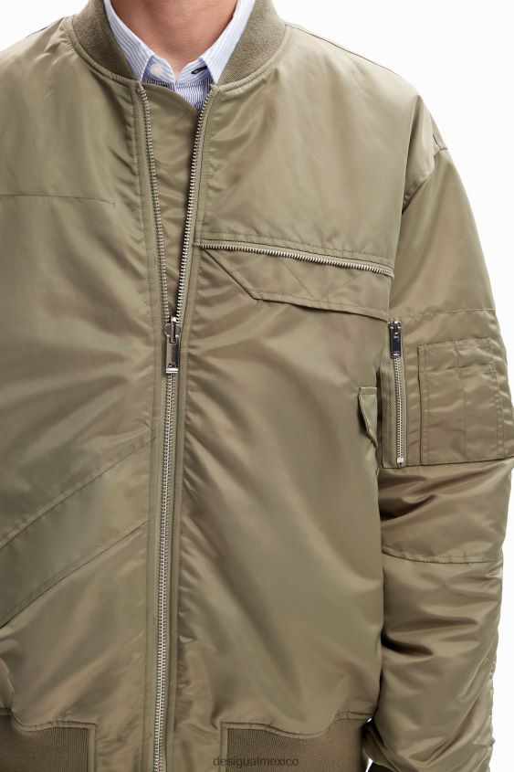 Desigual hombres chaqueta bomber reversible VZ26R01612 ropa