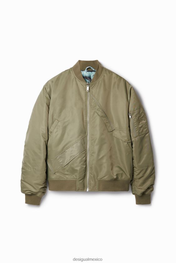 Desigual hombres chaqueta bomber reversible VZ26R01612 ropa