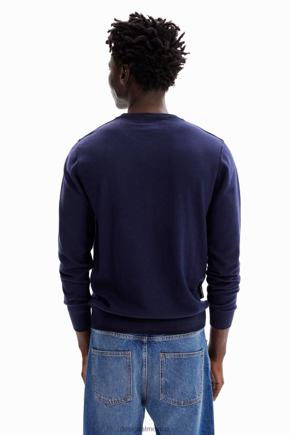 Desigual hombres jersey con costuras lisas VZ26R01608 ropa