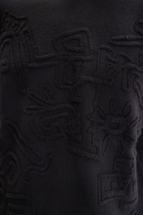 Desigual hombres jersey holgado con efecto toalla VZ26R01558 ropa