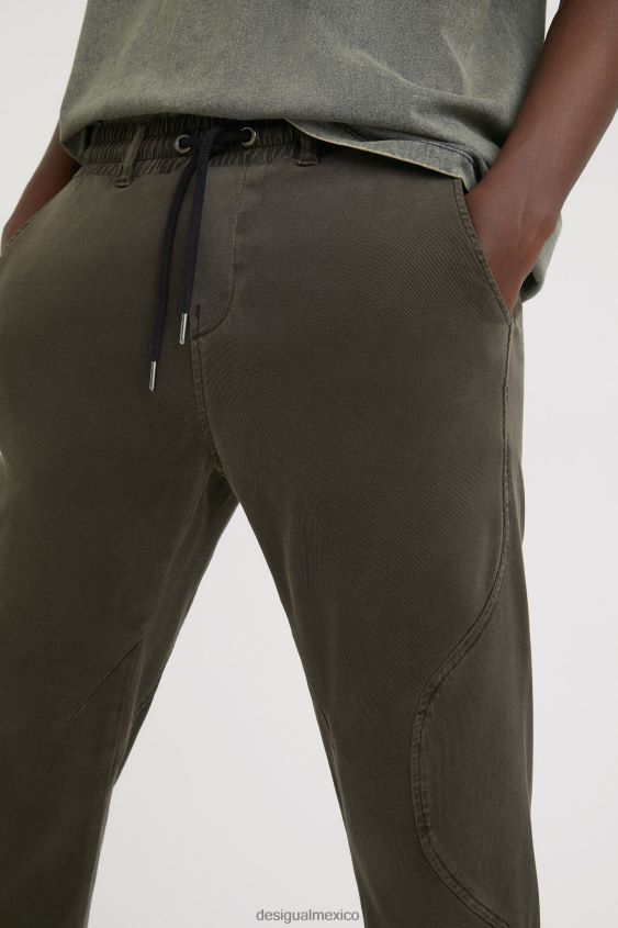 Desigual hombres corredores de chocolate VZ26R01607 ropa