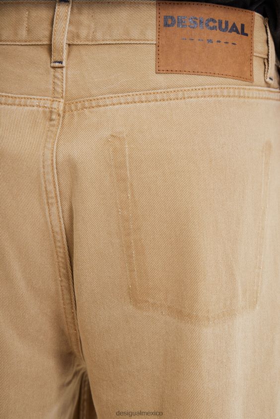 Desigual hombres jeans rectos lavados VZ26R01593 ropa