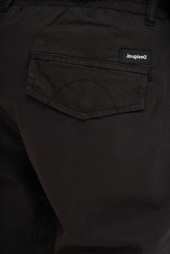 Desigual hombres joggers de sarga VZ26R01628 ropa