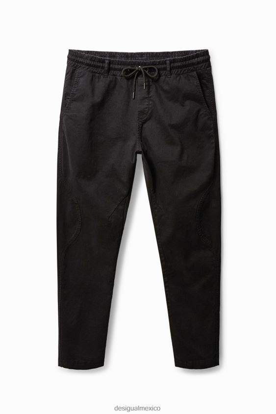 Desigual hombres joggers de sarga VZ26R01628 ropa