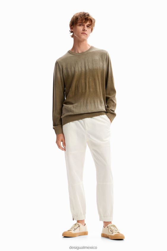 Desigual hombres pantalones cargo tipo jogging VZ26R01685 ropa