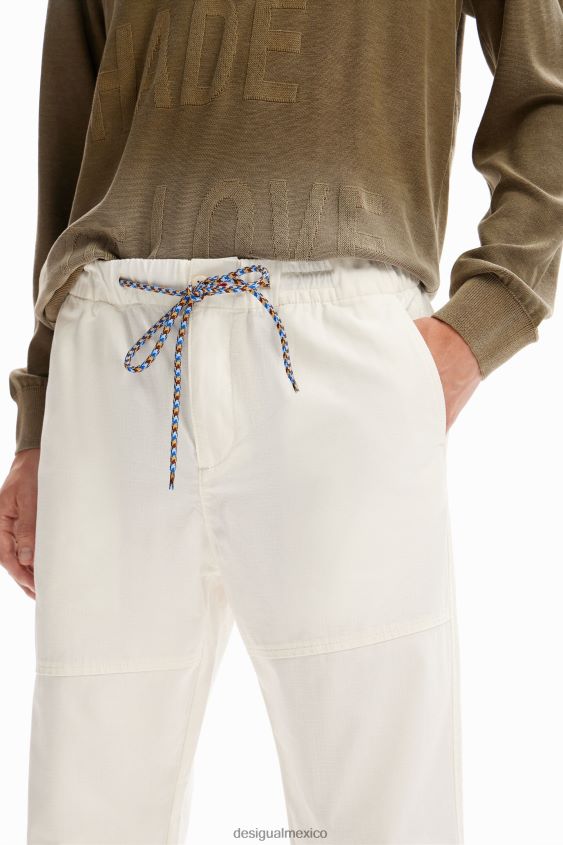 Desigual hombres pantalones cargo tipo jogging VZ26R01685 ropa