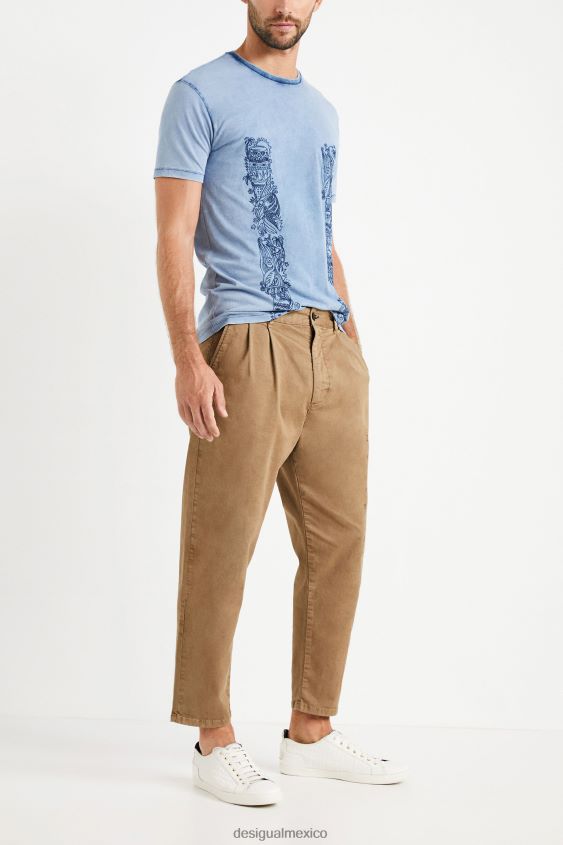 Desigual hombres pantalones chinos cómodos VZ26R01679 ropa