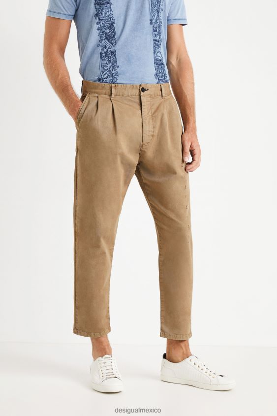 Desigual hombres pantalones chinos cómodos VZ26R01679 ropa