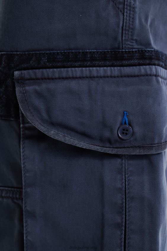 Desigual hombres pantalones cortos de carga VZ26R01624 ropa