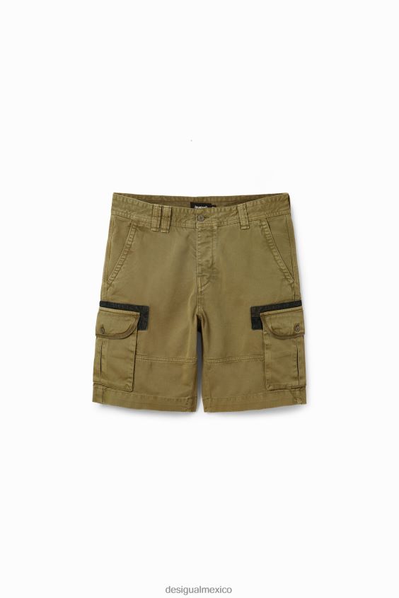 Desigual hombres pantalones cortos de carga VZ26R01639 ropa