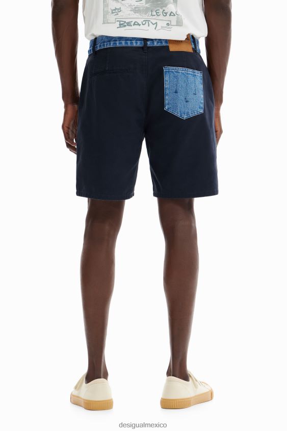 Desigual hombres pantalones cortos híbridos VZ26R01548 ropa