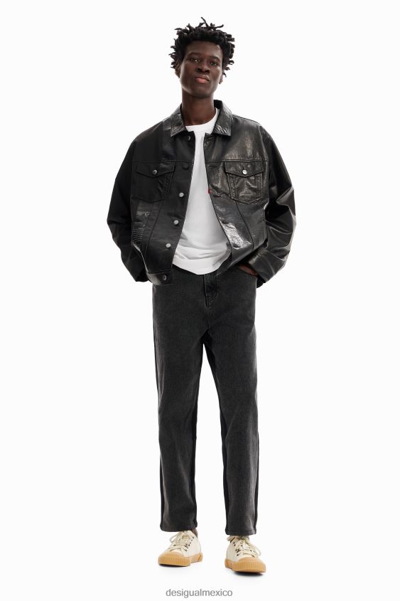 Desigual hombres pantalones de mezclilla híbridos VZ26R01616 ropa