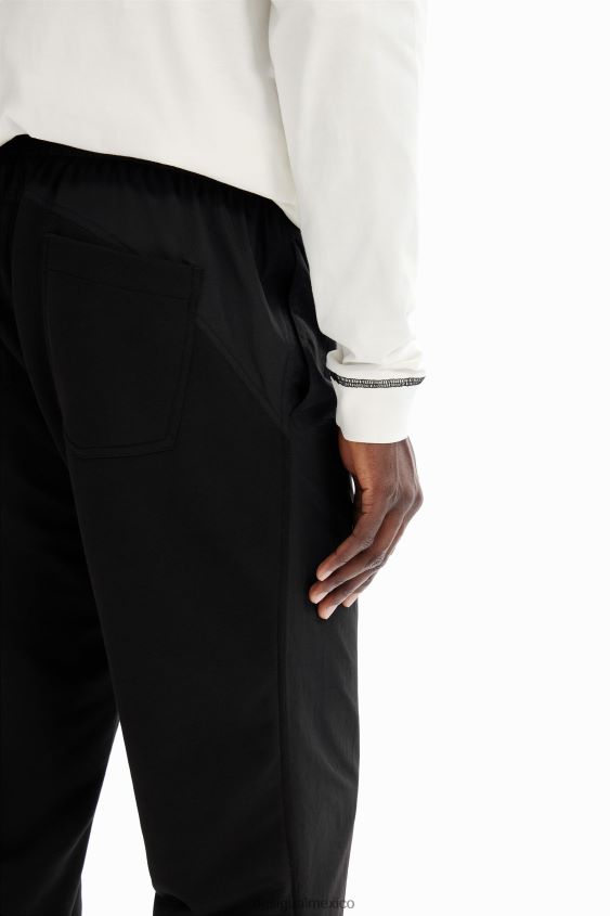 Desigual hombres pantalones híbridos con pinzas VZ26R01661 ropa