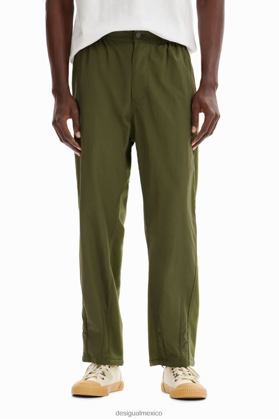 Desigual hombres pantalones híbridos con pinzas VZ26R01678 ropa