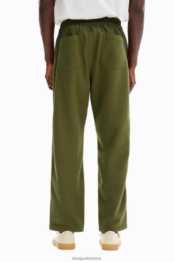 Desigual hombres pantalones híbridos con pinzas VZ26R01678 ropa