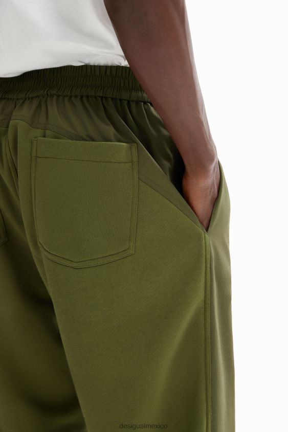 Desigual hombres pantalones híbridos con pinzas VZ26R01678 ropa